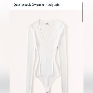 Scoopneck Sweater Bodysuit
